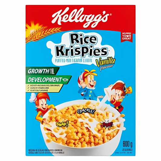 Kellogg's Cereal Rice Krispies Vanilla 400g