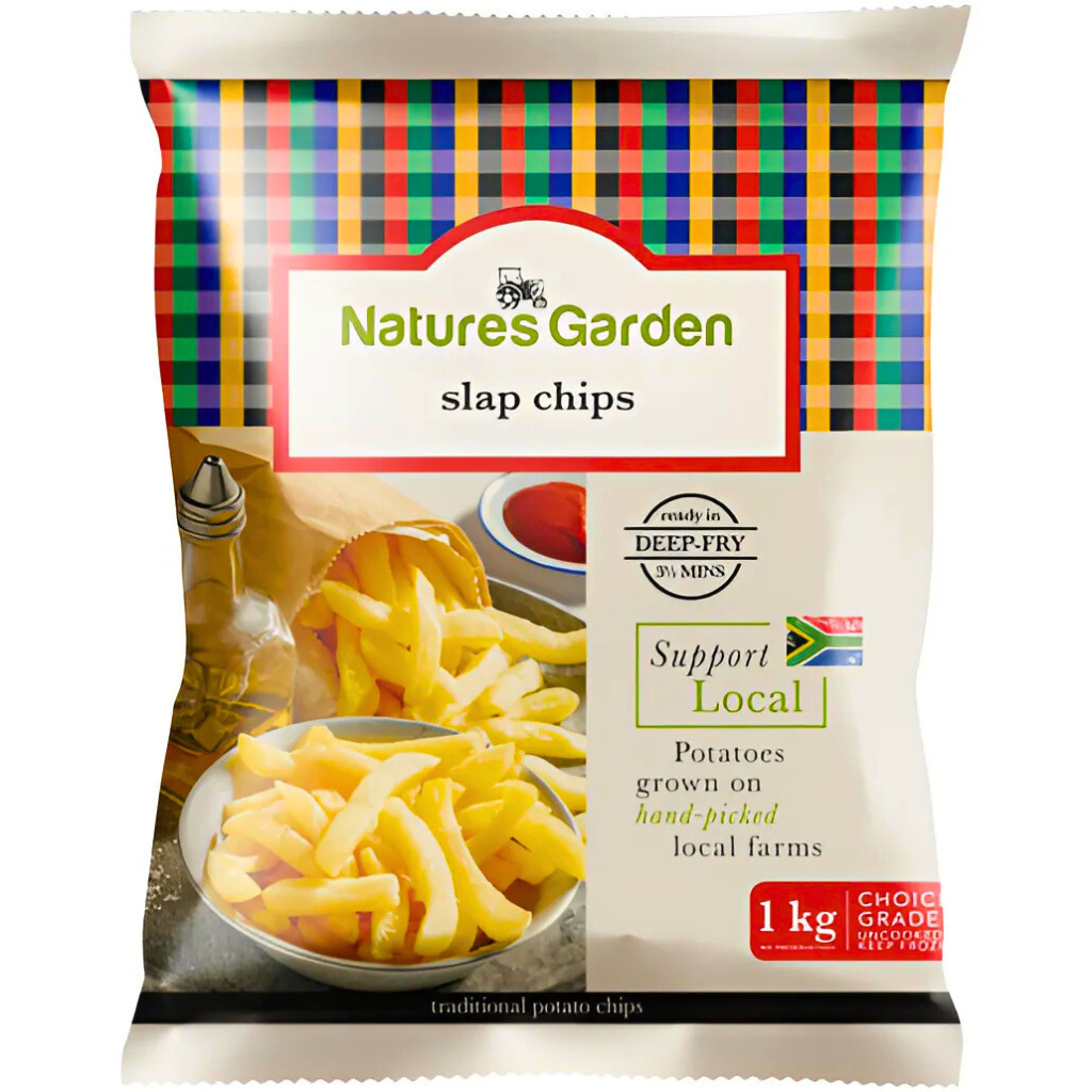 Natures Garden Slap Chips 1kg