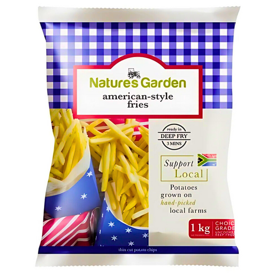 Natures Garden American Style Fries 1kg