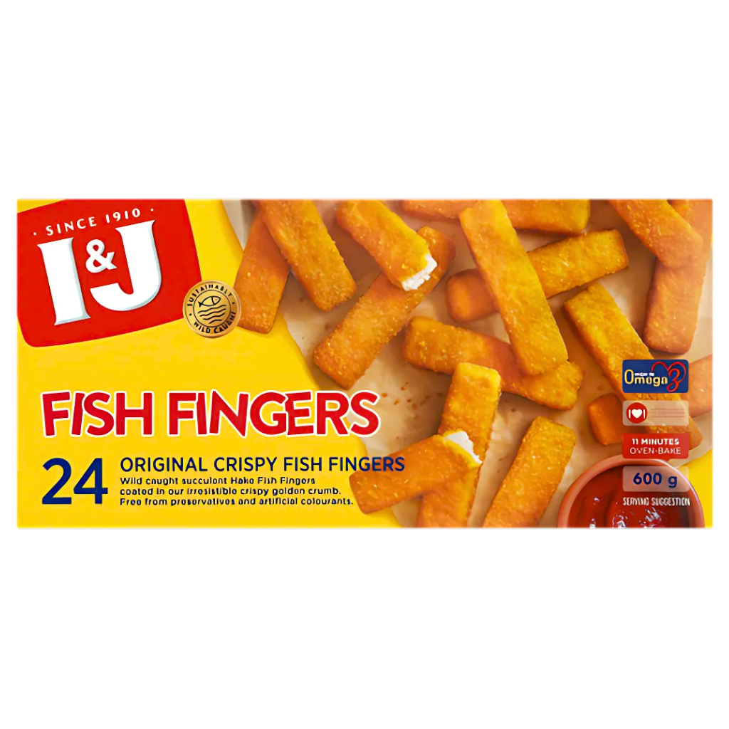 I&J Fish Fingers 600g